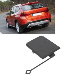 Rear Bumper Tow Hook Cap, Tow Hook Cover, Car Rear Bumper Tow Hook Cap Eye Protection for Trailer 51127303816 Replacement for X1 E84 2013-2015