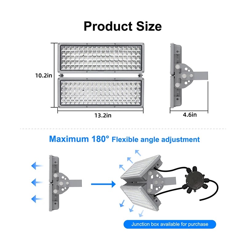 LED Floodlight 200W with LED Solar Floodlights and New LED