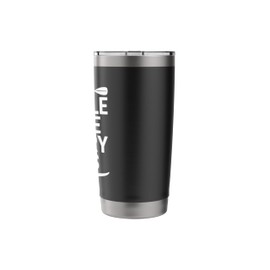 Stand Up Paddleboard SUP Lover, Paddle More Worry Less Stainless Steel Insulated Tumbler