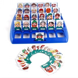 Who is It? - Classic Family Guessing Board Game for Kids & Adults, Fun Puzzle Game for Travel, Parties & Game Night