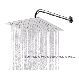 IML Regadera Cuadrada 20 Cm Cromada Moderna Oferta Outlet