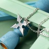 Kingdom Hearts Sora's Crown & Roxas's Cross Necklaces