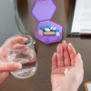 3 pcs Mini Pill Box, Portable Travel Organizer, for Travel