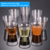 Hejo Pack of 100 plastic shot glasses, 3 cl/30 ml