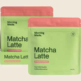 Morning Made Strawberry Matcha Latte 12x50g