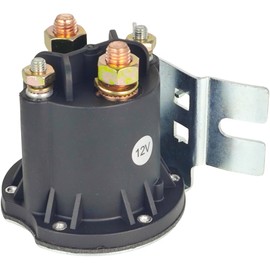 EZROAD 12V 4 Terminal Starter Solenoid 284080-01 Compatible with Maxon Liftgate TE-20 TE-25/30 TE-33 MXT-25/33 BMR BMR-CS GPSLR GPSLRT GPTLR RA Power Gravity Down Hydraulic Motor Switch Assembly