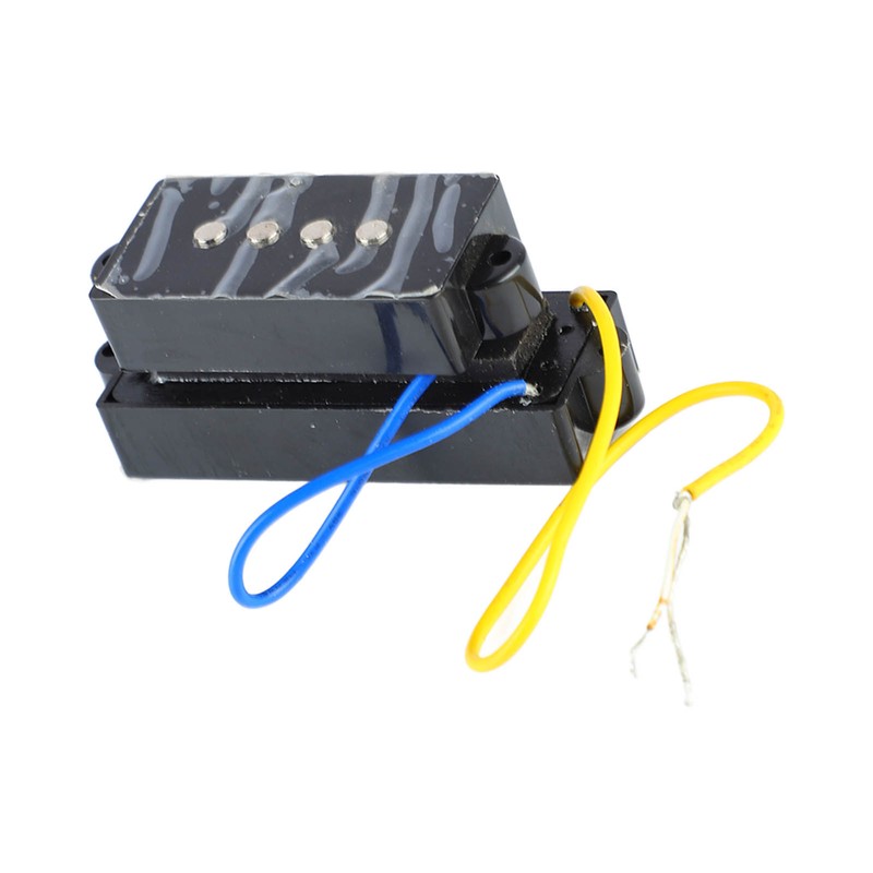 Guitar Pickup 5 String Open Portable Metal Electric Bass Double
