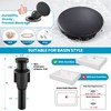gotonovo Single Handle Vessel Sink Faucet 360° Swivel Bathroom Faucet
