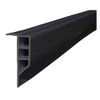 Dock Edge + Full Face PVC Profile Dock Guard, Black,