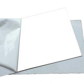 Yodaoke 3mm x 5" x 5" 304 Stainless Steel Mirror Polished Plate Sheet