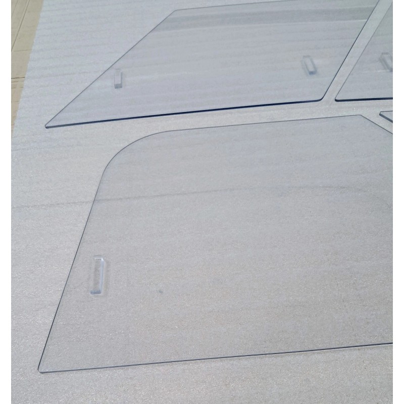 DAXCNC MG MGA NEW SIDE CURTAIN SLIDING WINDOWS SET 1956-1962