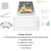 Shurangama Colorful LED Dry-Erase Note Board - Acrylic Message Board