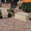 Modern Leisure® Basics Patio Ottoman/Coffee Table Cover, 37"L x 22"W
