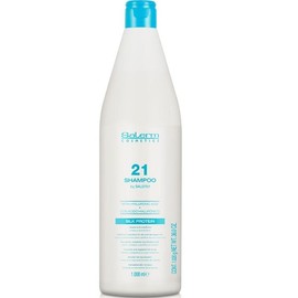 Salerm 21 Repair Shampoo with Hyaluronic Acid - 1000ml  Haircare Comfort Conditioner Cleanser - Specification: 1000 ML