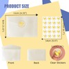 200 PCS Glassine Envelopes, 4.3 × 3.2 Inches Translucent Vellum