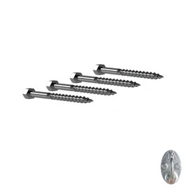 WSOQYEO Heavy Duty Fitness Workout Resistance Band Wall Anchor and Wall Anchor Screw Fittings Suitable for Strength Training Physical Exercises in Home Gyms (M8 Screws)