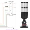 BERM LED Signal Tower Stack Light Industrial Warning Buzzer Column