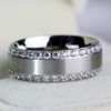 LOVERSRING 3pc His and Hers Couple Ring Bridal Set His