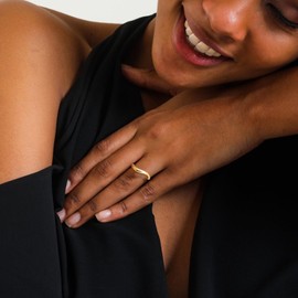 Silver Ring Gold Rings for Women Gold Silver Twisted Wave Band Rings Wedding Promise Ring Trendy Wavy Stackable Ring for Women Party Jewelry Gifts