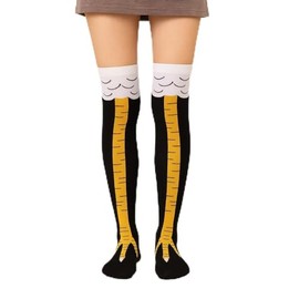 Crazy Chicken Leg Socks Funny Gifts,Gag Gifts,Funny Socks for Men,White Elephant Gifts for Adults Funny Chicken Socks,Chicken Themed Gifts,Women'S Novelty Socks Funny Costumes