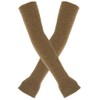LERTREE Women Girls Knit Cashmere Blend Gloves Long Arm Warmers