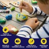 Kit Pintura Rocas Que Brillan Oscuridad Materiales Arte