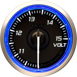 Nippon Seiki DF19401 Defi Meter [Racer Gauge N2+ Blue] 52φ Voltmeter