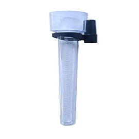 Generisch Koch Rain Gauge Transparent with Holder for Post or Broom Handle (2)