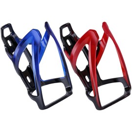 Quixotical 2 pcs Bike Bottle Holder, Lightweight Bike Water Bottle Cage, Durable PC Bicycle Bottle Holder, Cycling Kettle, with Screws, for Road Bike, Mountain Bike and Kids Bike