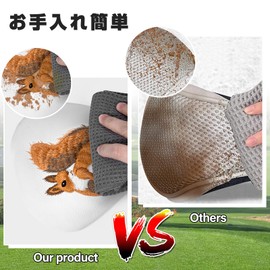 Golf Club Headcovers Squirrel Embroidered Design Golf Headcovers Premium Leather Wood Cover Driver Fairway Wood Utility Hybrid Headcover with Number Tag (1 Driver Cover)