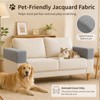 2PCS Sofa Arm Covers, Jacquard Sofa Arm Protector Covers with