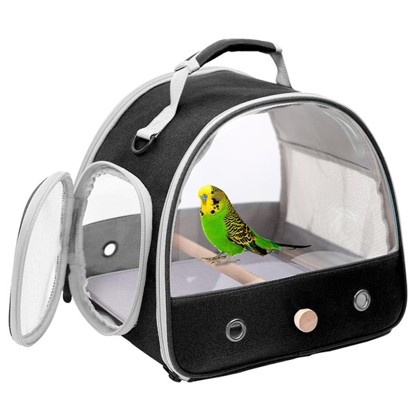 Interfashioner® Small Bird Carrier Portable Bird Cage for Parrots Parakeets