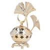 Candle Holder Arabian Star Moon Ginkgo Shape Metal Candle Holder