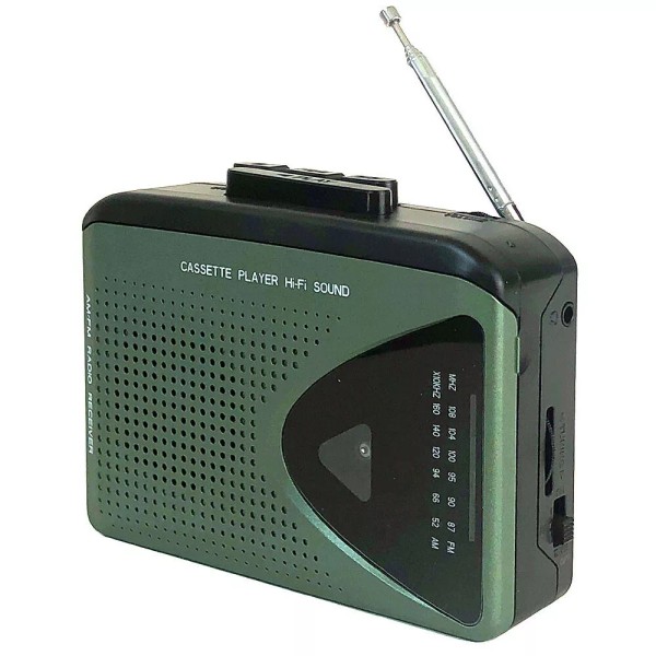 Unbranded 2-in-1 Walkman Premium Cassette Player AM FM Radio DC
