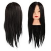 55cm Hair Mannequin Head Hair Stying Training Large Ears Mixed