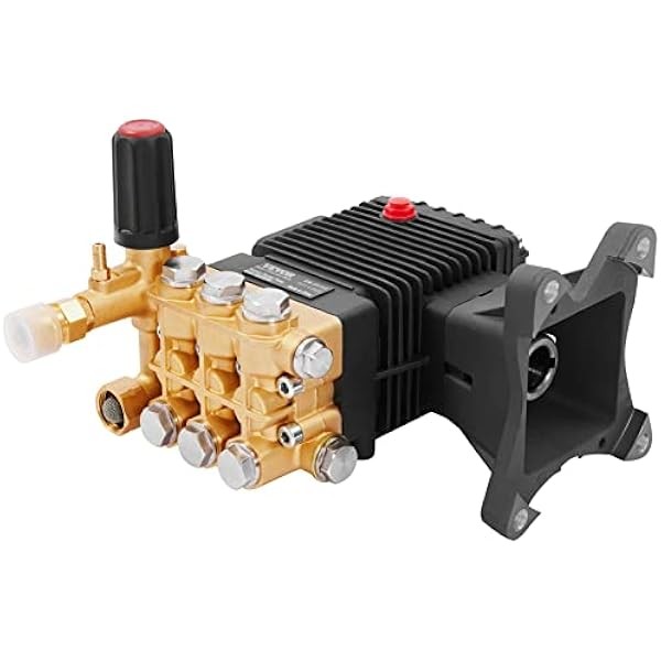 VEVOR Pressure Washer Pump, 4400 PSI, 4.0 GPM, 1" Shaft