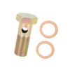 TUCKBOLD M16x1.5mm Metric Thread Banjo Bolts Brake Fitting Adapter with