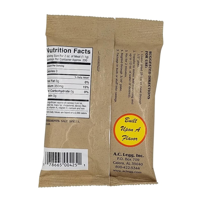 A.C. Legg Old Plantation Seasonings - Blend NS4 - Pork