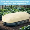 COZYDIG 2-Pack Winter Plant Covers Freeze Protection, 59"x17.7"x15.7"Rectangular Garden Covers