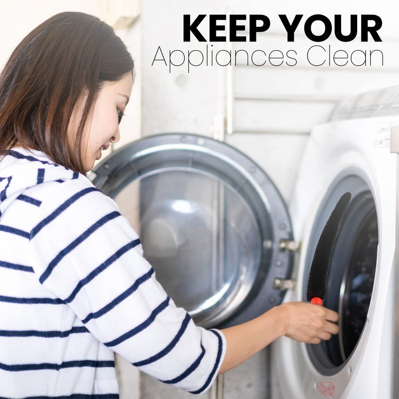 Vanitek Dryer Vent Cleaner Lint Brush, Long Flexible Refrigerator Coil