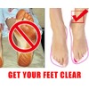 25 pares (50 pies) desechables, color rosa, para broncear, para