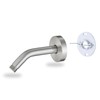 RAINREVIVE 6 Inch Shower Arm with Flange and Stabilizer Bracket,