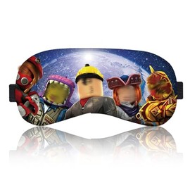 Amazluck Children's Sleeping Mask, Eye Mask, Sleeping Mask, Funny Children, Cartoon Design, Sleeping Mask, Blackout Eye Cover, Adjustable for Girls, Boys, Naps, Travel (3)