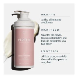 Acondicionador Virtue Smooth Para Cabello Rizado Y Control D