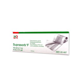 SUPRASORB F Film Wound Dressing 10 cm x 1 m Rolled Untreated Pack of 1