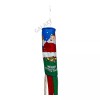 Unbranded Santa Merry Christmas Windsock 5ft Long Shiny Poly Windsock