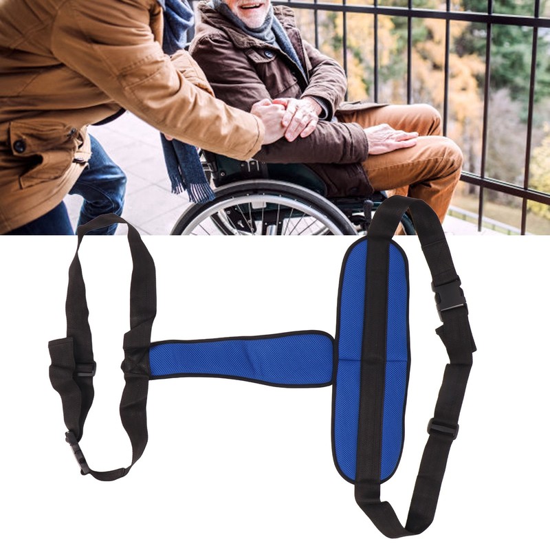 Wheelchair Belt Prevent Slip Adjustable Breathable Restraint Wheelchair Seatbelt for