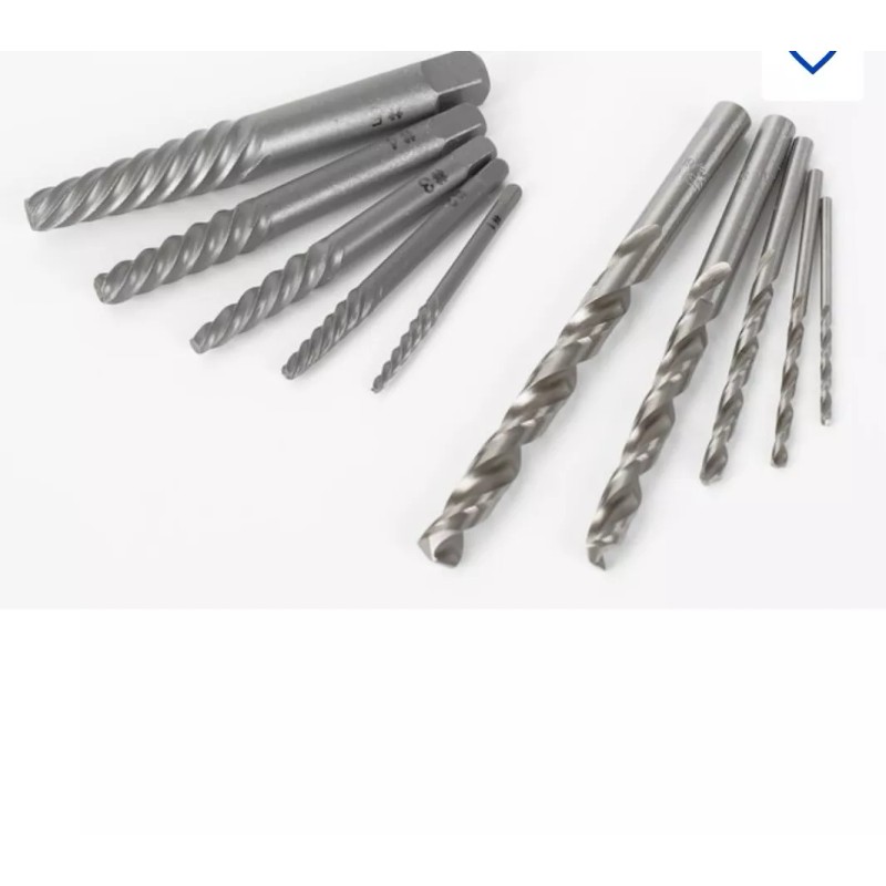 Kobalt 10 Pc Spiral Screw Extractor & Drill Set with