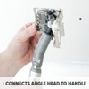 ASGARD Angle Head Adapter - PRO GRADE Metal Drywall Taping