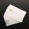 10pcs SLE4442 with 2 Track Hi co Magnetic Stripe Composite